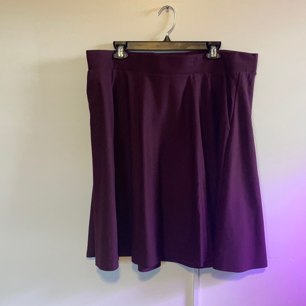 Torrid Maroon Skater Dress